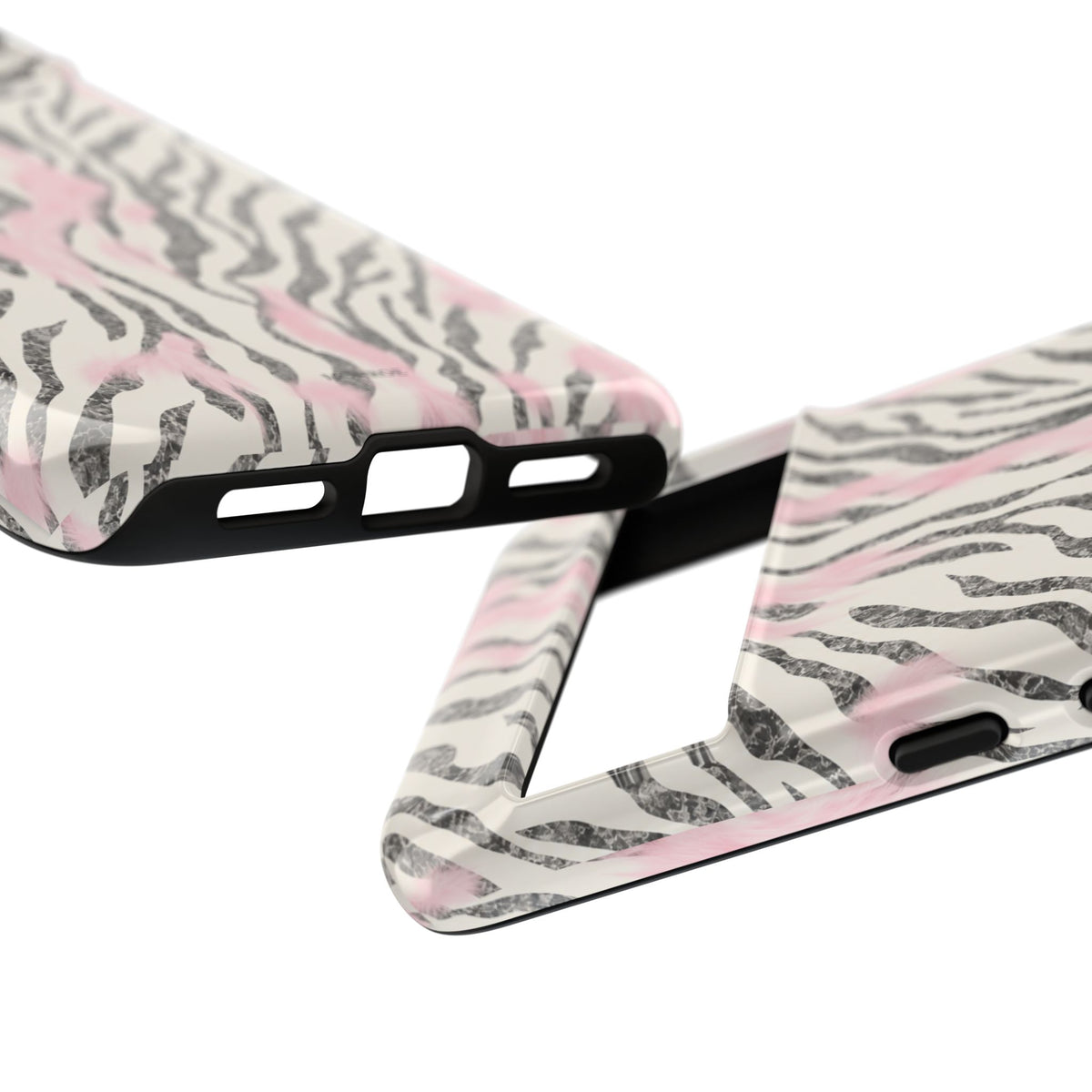 Light Pink Zebra Tough Case