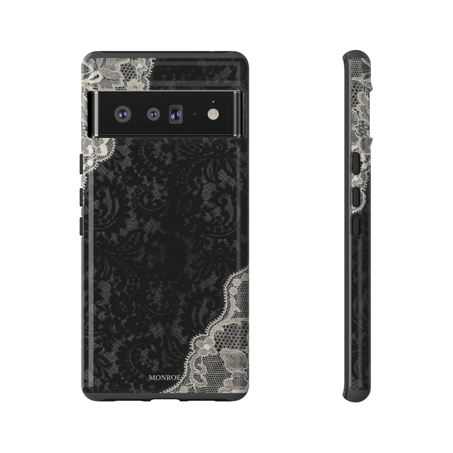 Black & White Edged Tough Case