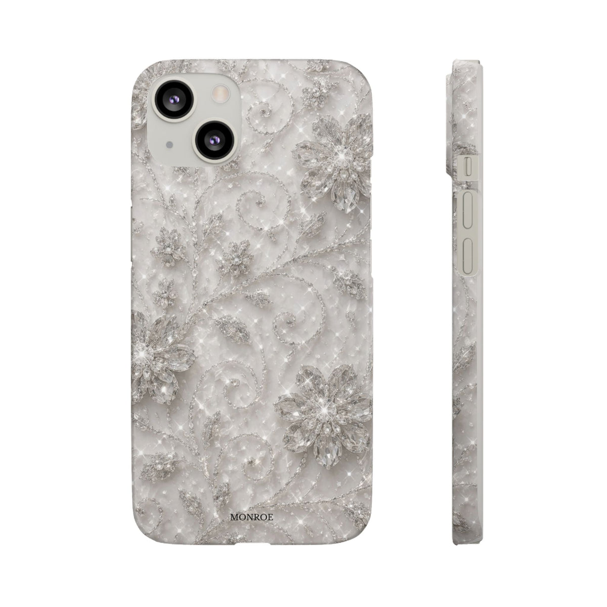 Glittery Floral Case