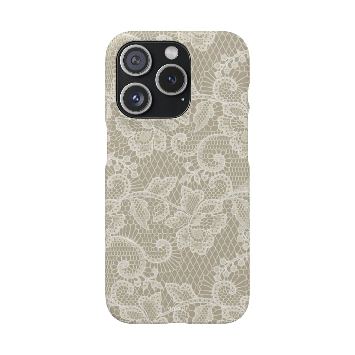 Vintage Beige Lace Case