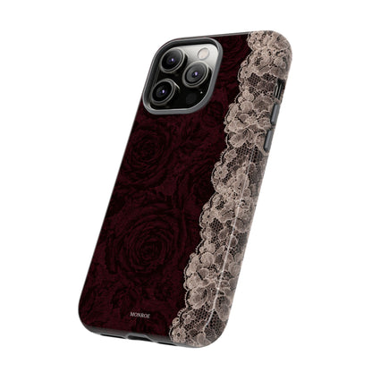 Burgundy Rose Tough Case
