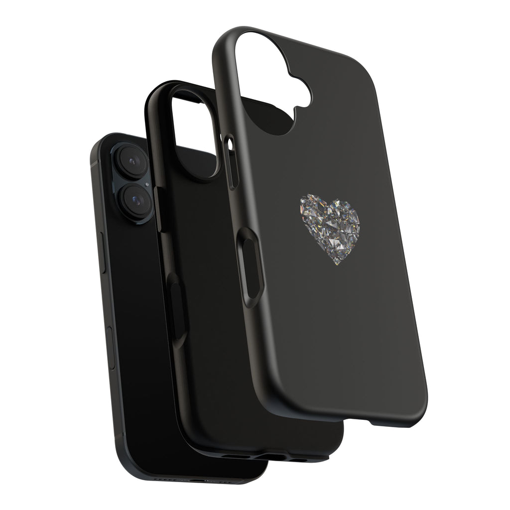 Crystal Heart Phone Case
