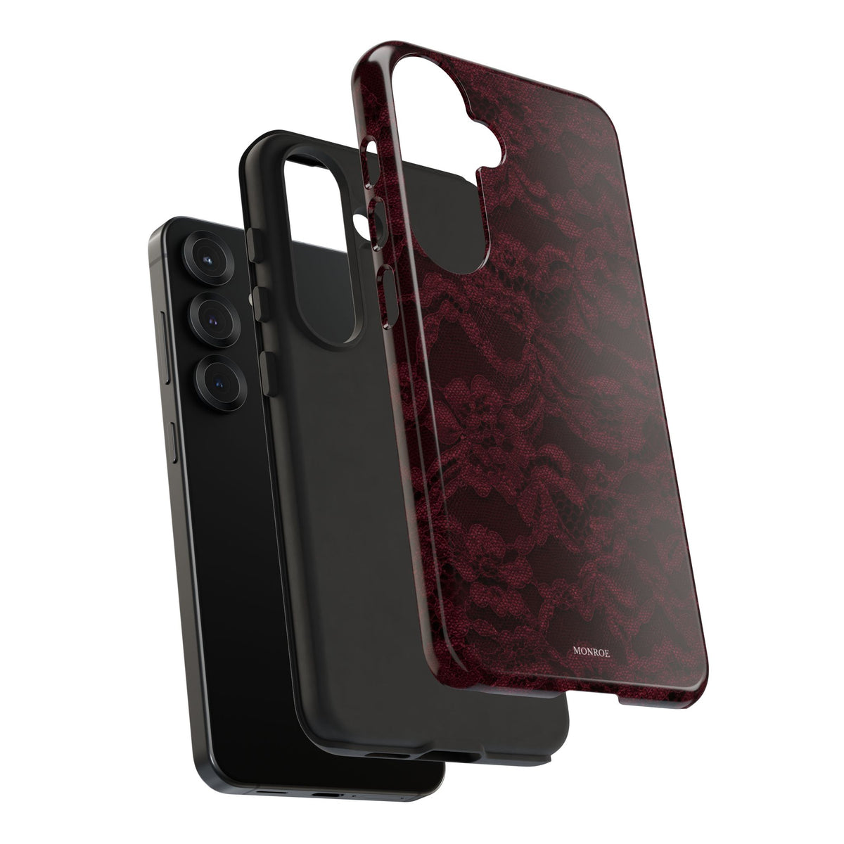 Burgundy Lace Tough Case