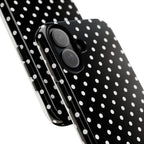 Black Polka Dot Phone Case