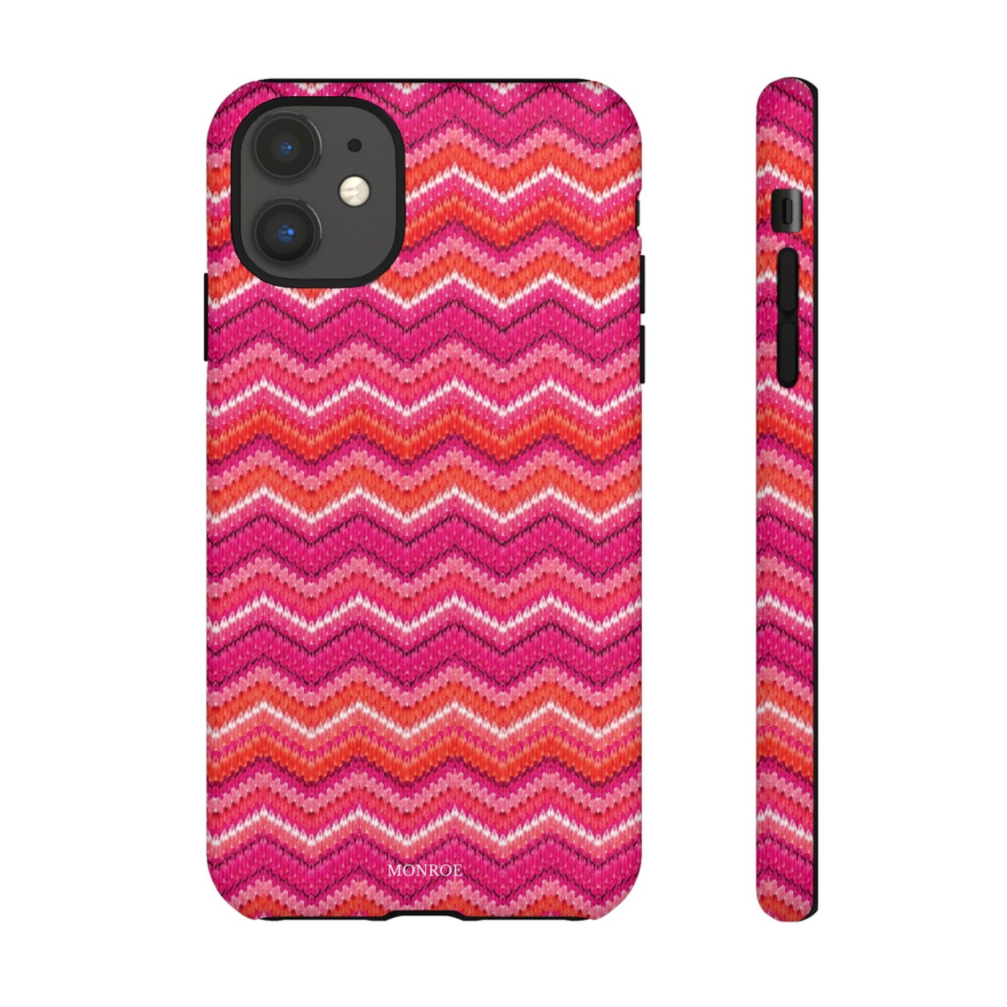 Pink Zigzag Tough Case