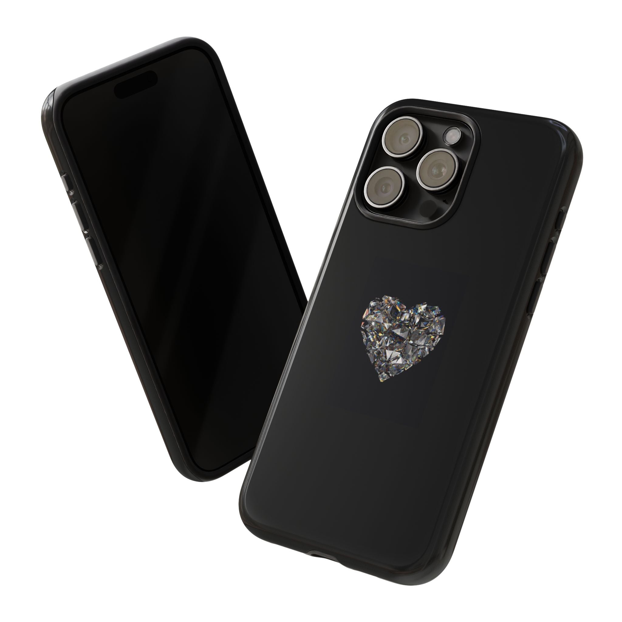 Crystal Heart Phone Case