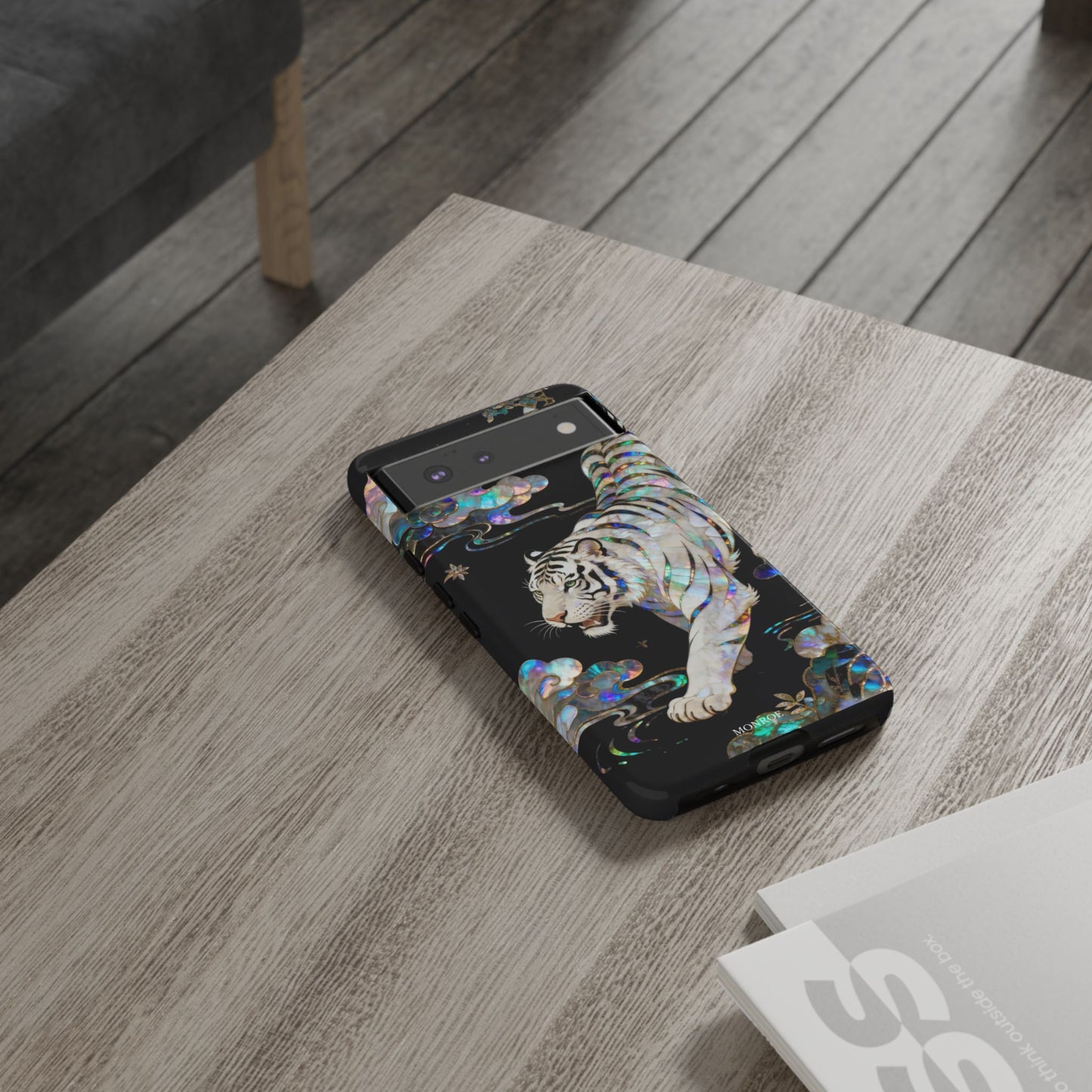 Iridescent White Tiger Tough Case