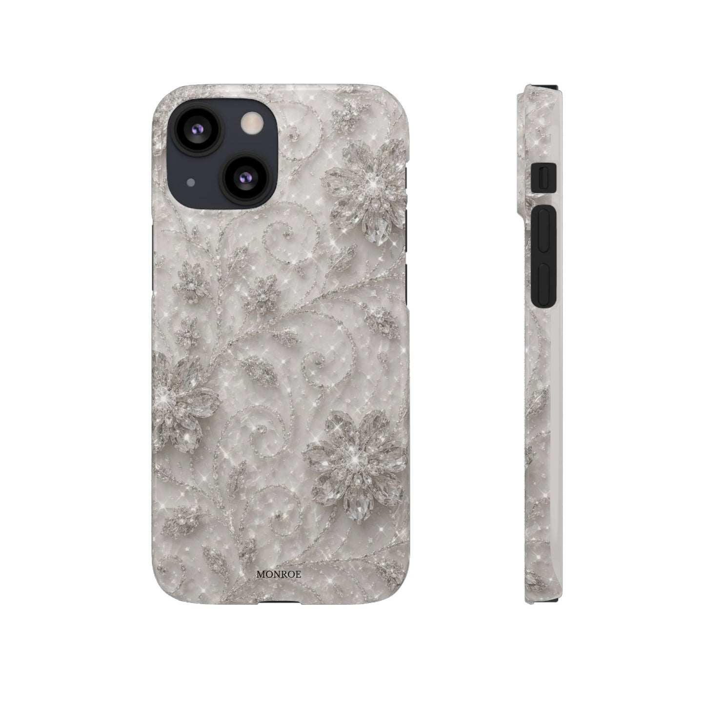 Glittery Floral Case