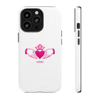 Pink Irish Claddagh Symbol Tough Phone Case