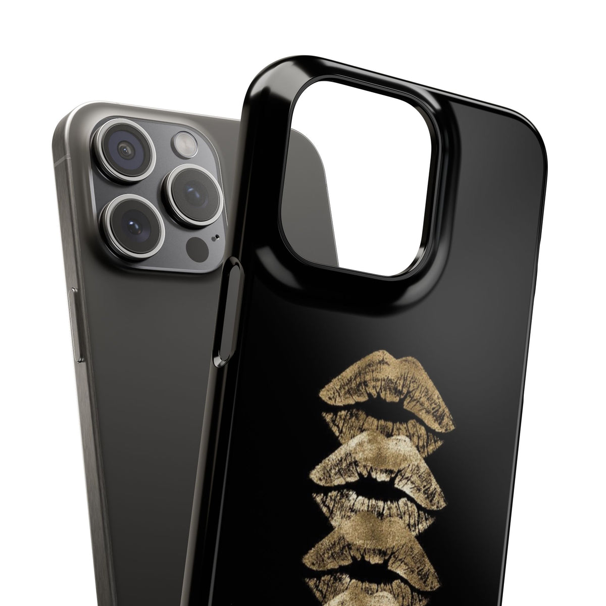 Gold Kiss Stack Case