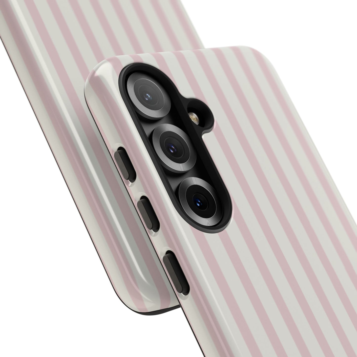 Light Pink Stripe Tough Phone Case