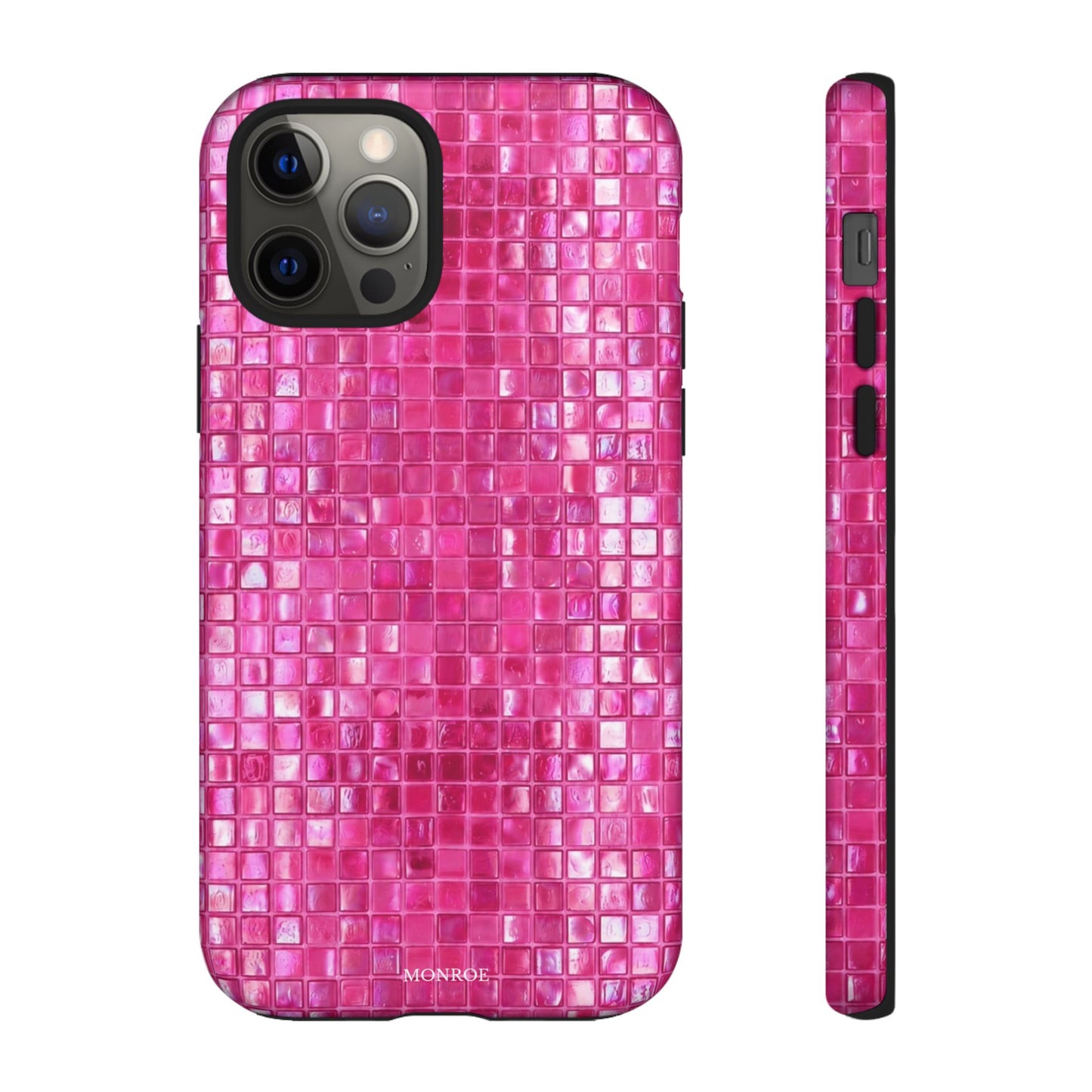 Hot Pink Mosaic Tough Case