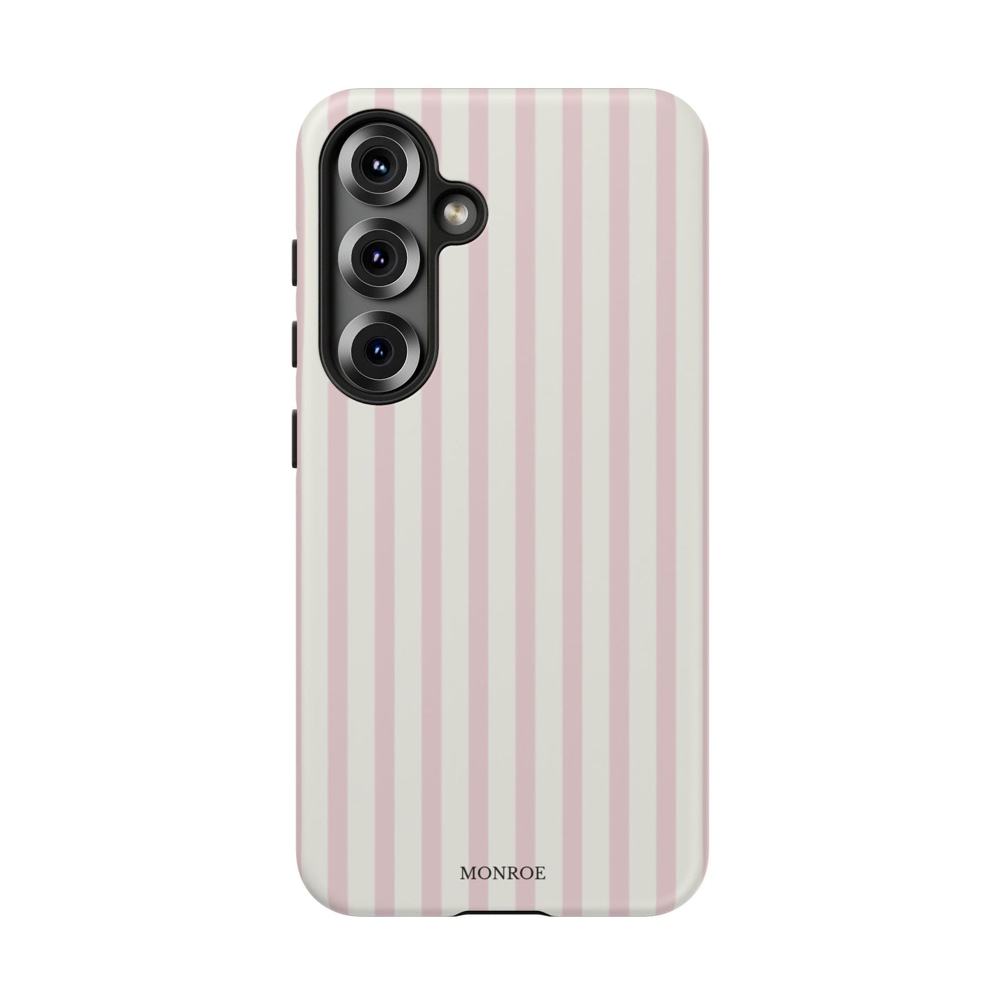 Light Pink Stripe Tough Phone Case