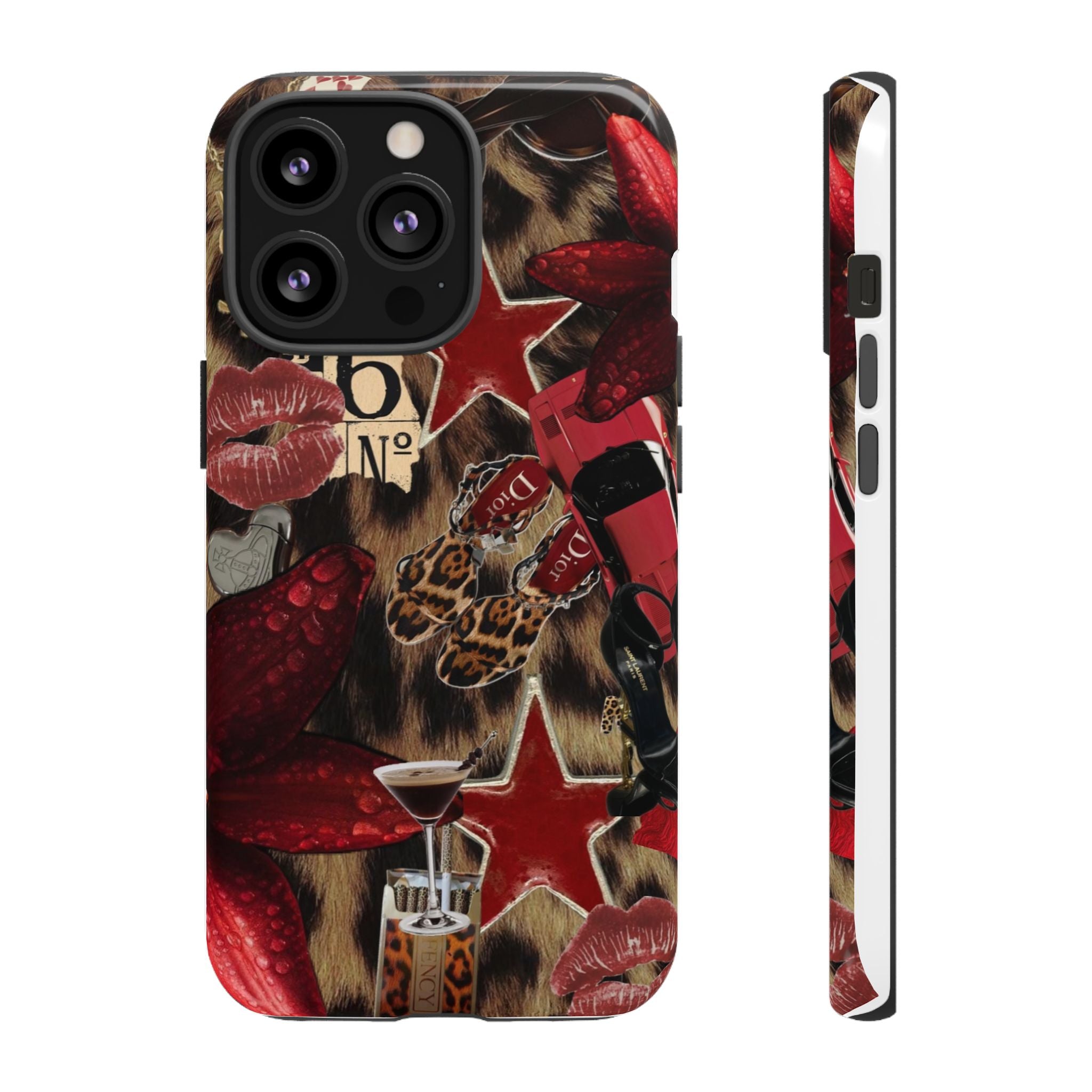 Cheetah Red Phone Case