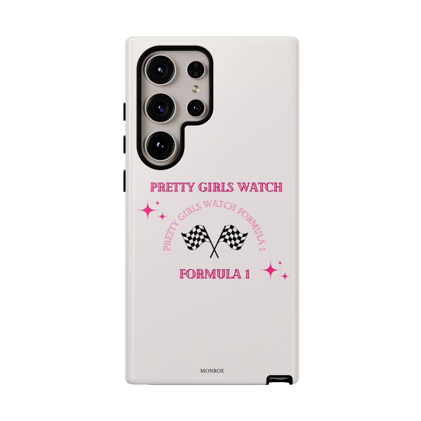 “Pretty Girls Watch Formula 1” Tough Case