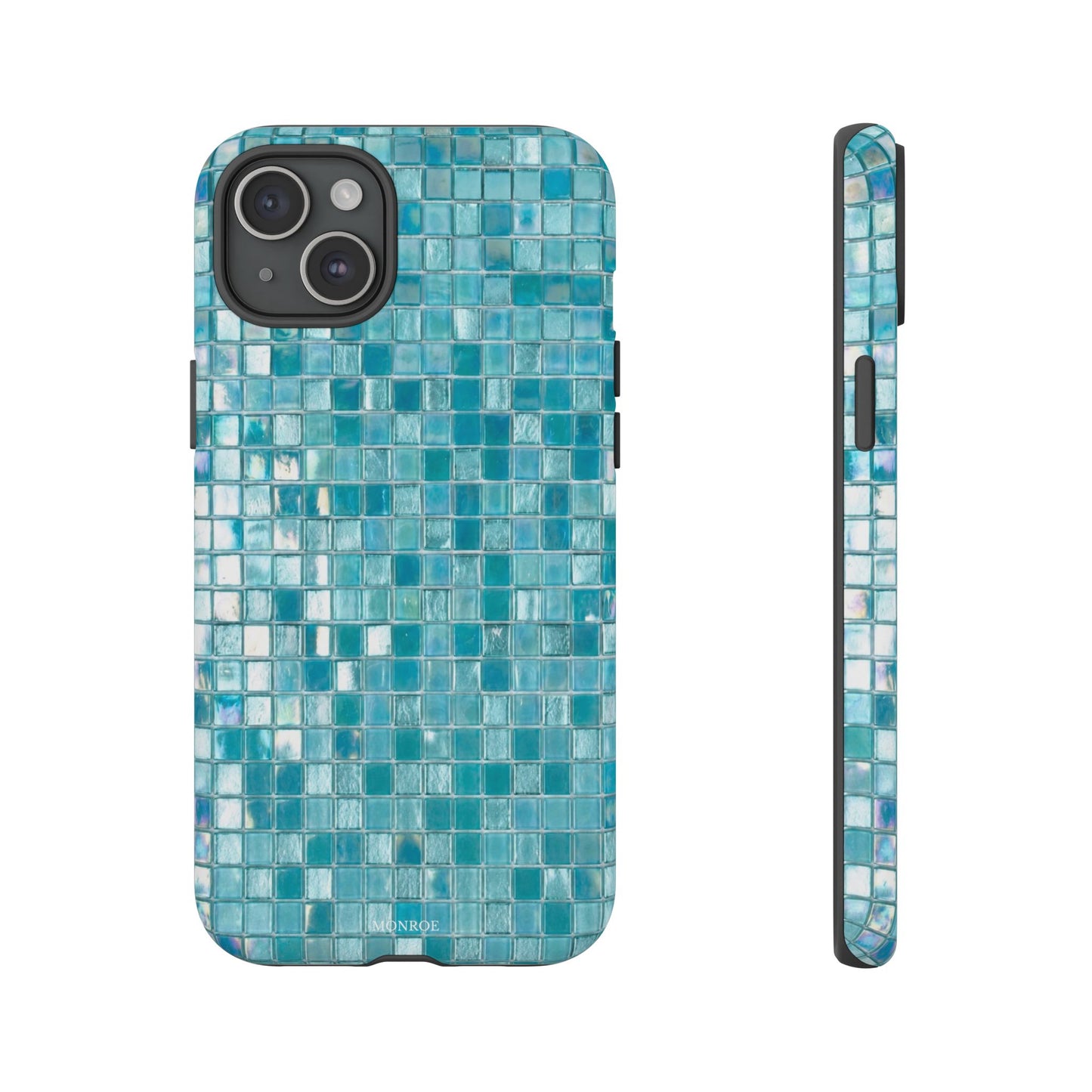 Hot Blue Mosaic Tile Tough Case