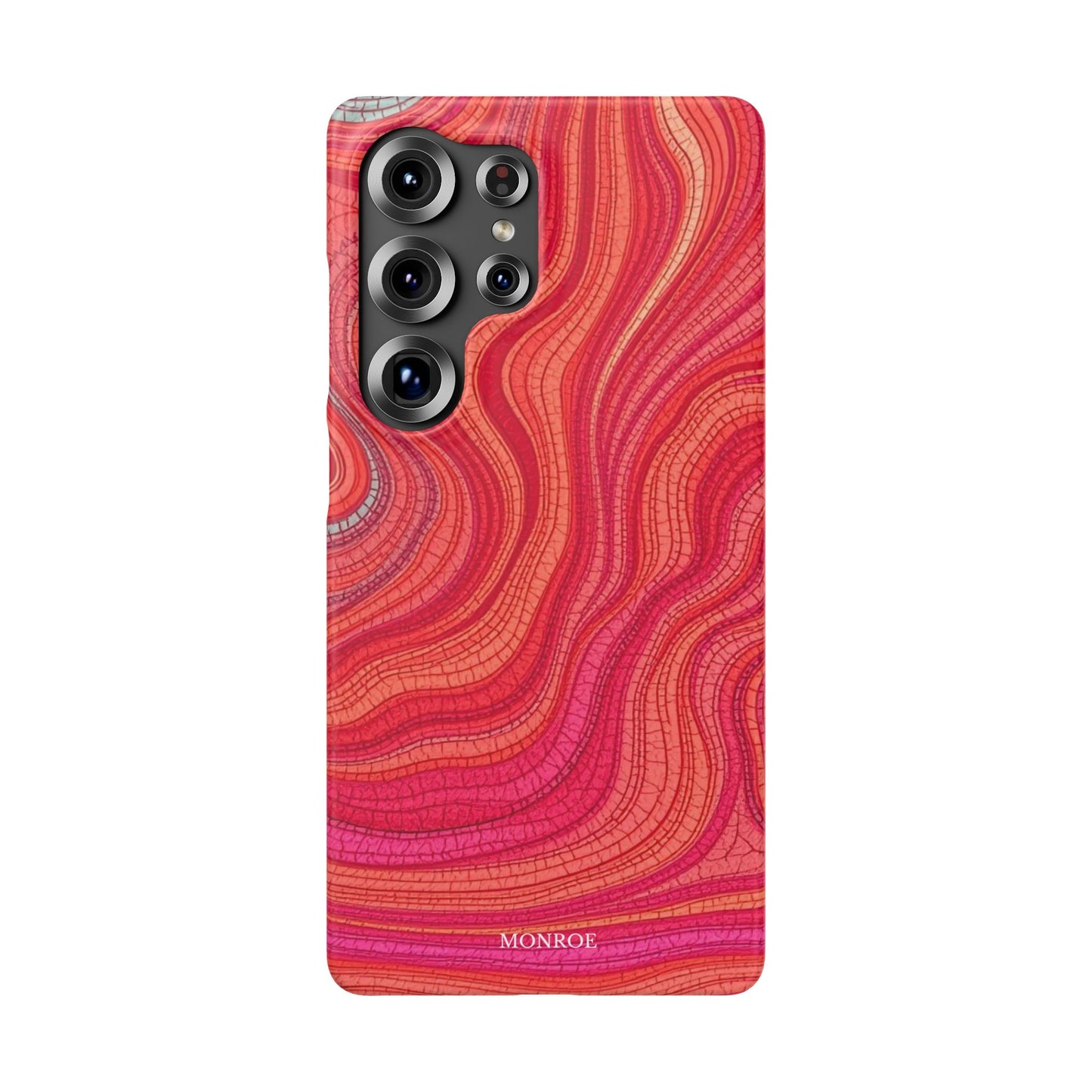 Retro Wavy Red Case