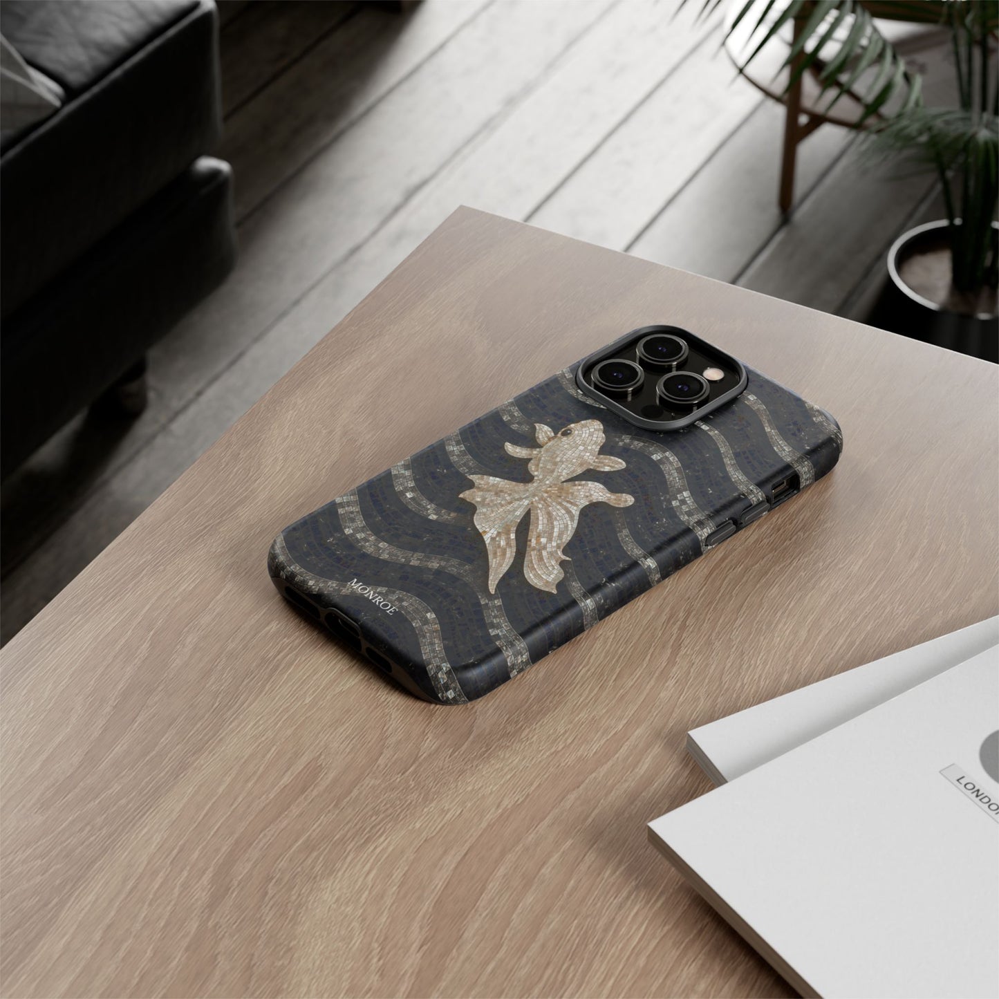 Midnight Fish Mosaic Case