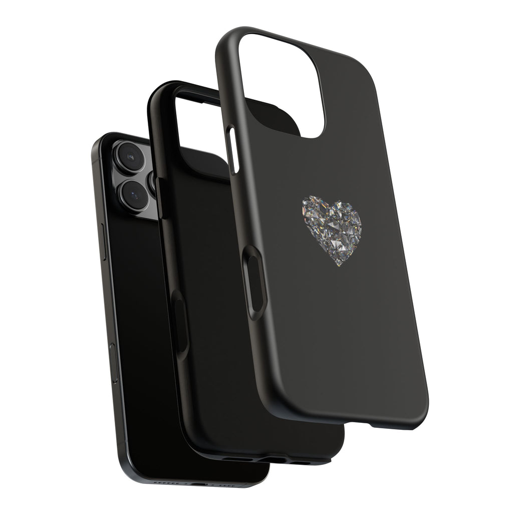 Crystal Heart Phone Case