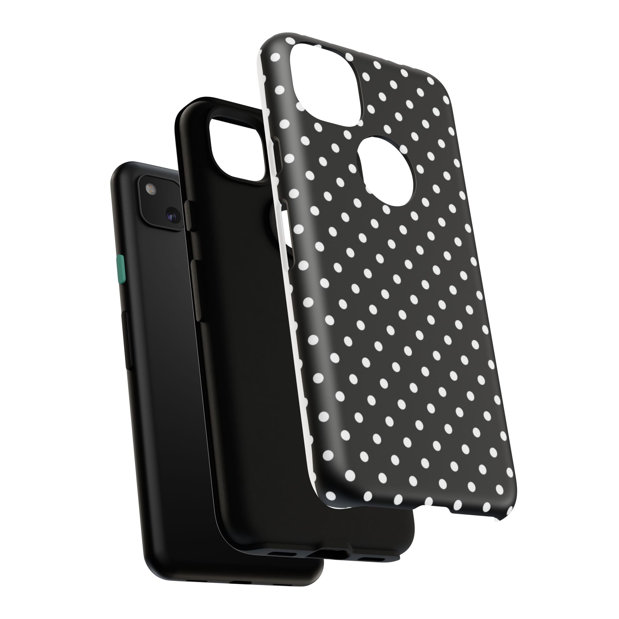 Black Polka Dot Phone Case
