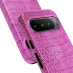 Purple Croc Phone Case