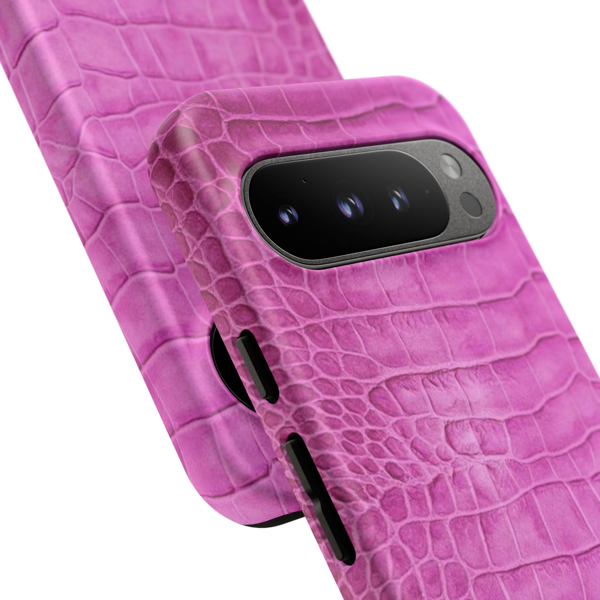 Purple Croc Phone Case