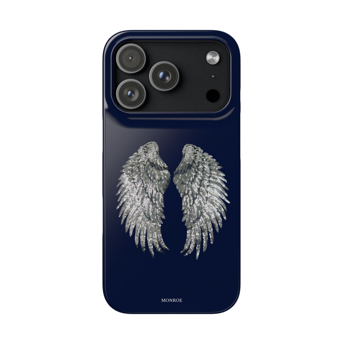 Navy Angel Wings Case