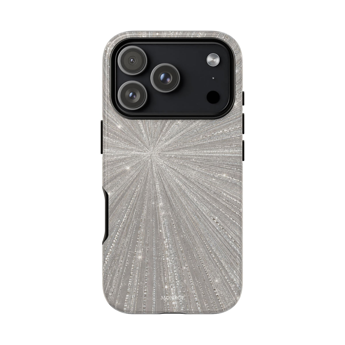 Sparkling Silver Burst Tough Case