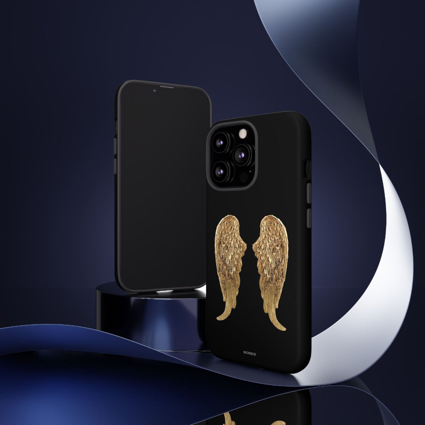 Gold Angel Wings Tough Case