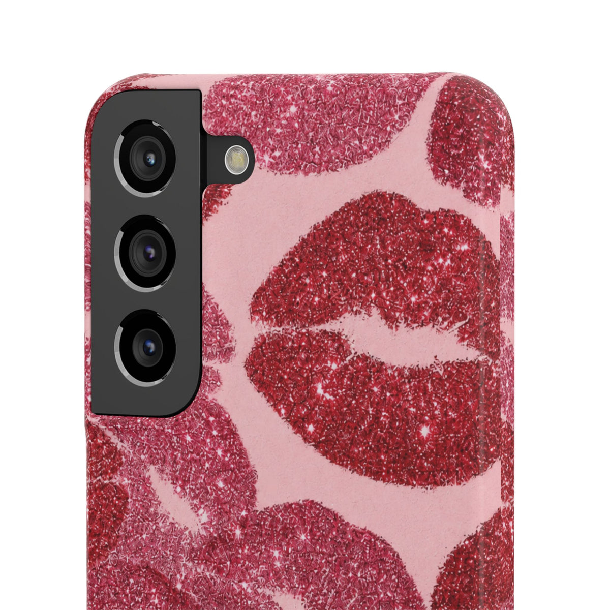 Pink Glitter Kiss Case