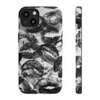 Black and Kiss Design Phone Case