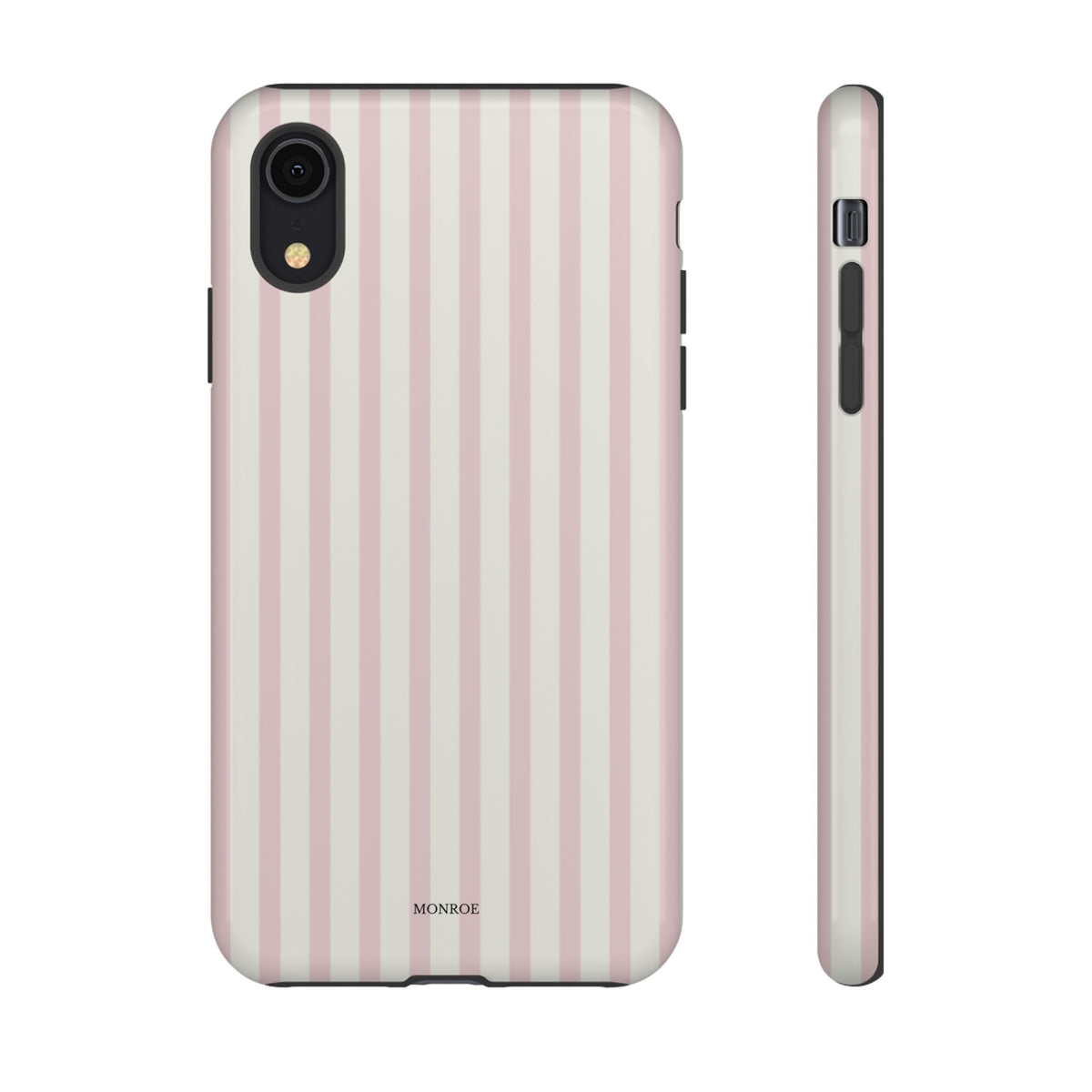 Light Pink Stripe Tough Phone Case