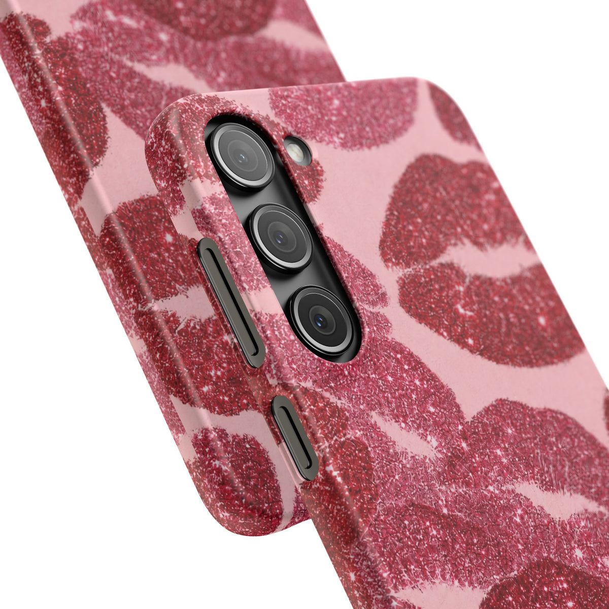 Pink Glitter Kiss Case
