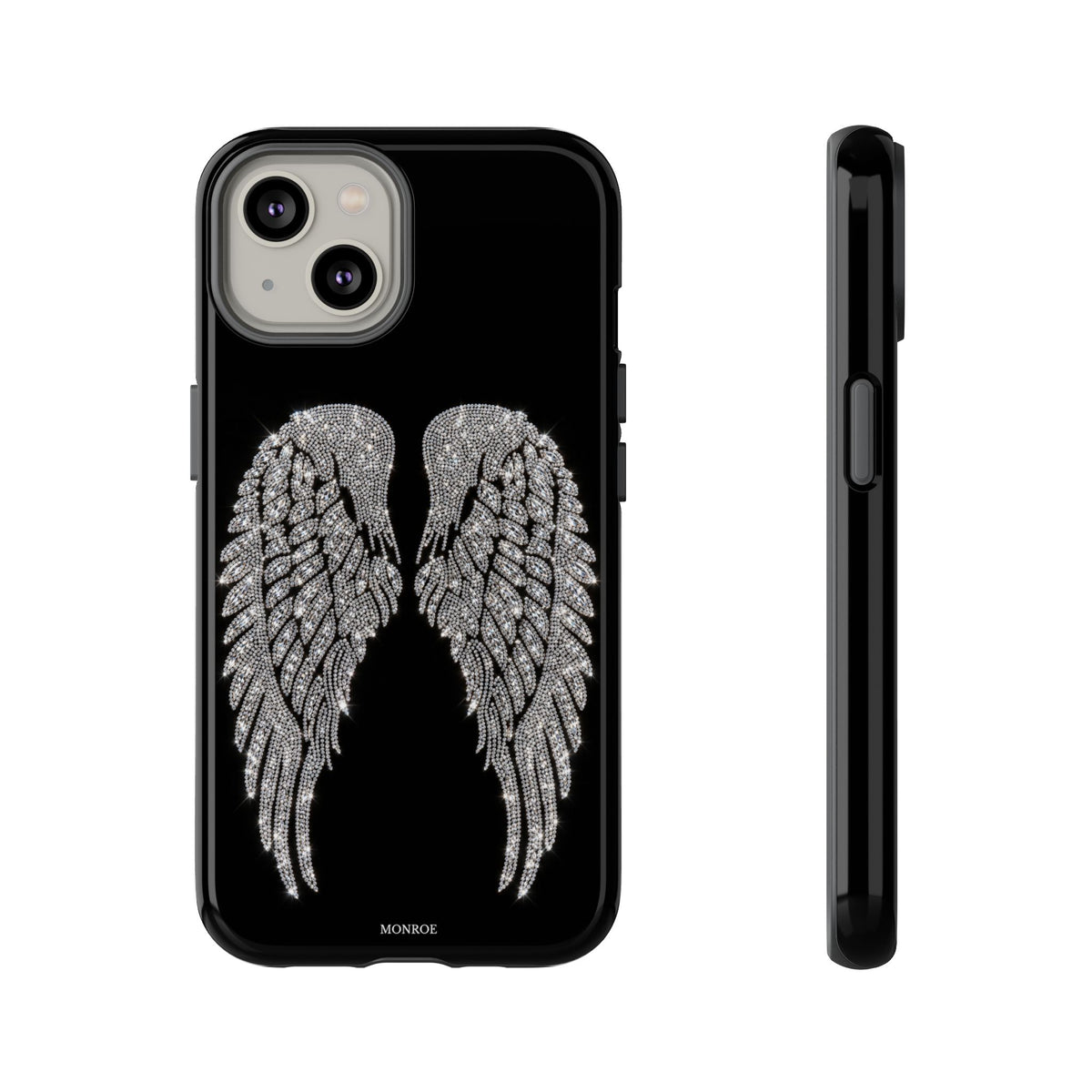 Silver Angel Wings Tough Case