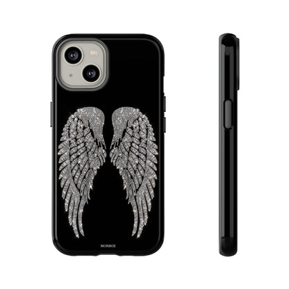 Silver Angel Wings Tough Case