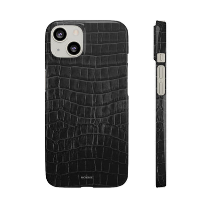 Black Croc Case