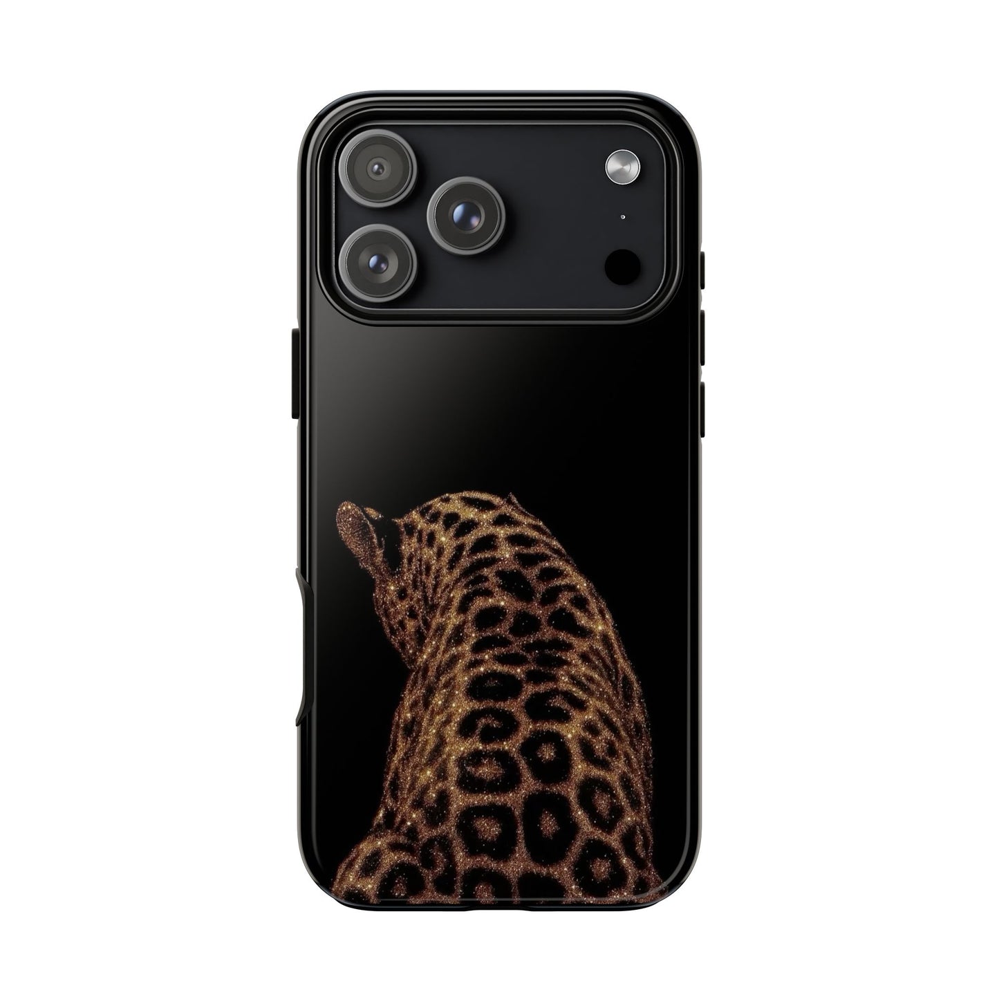 Leopard Back Tough Phone Case