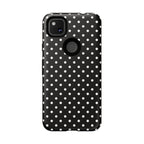 Black Polka Dot Phone Case
