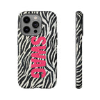 'SWAG' Zebra Print Tough Case