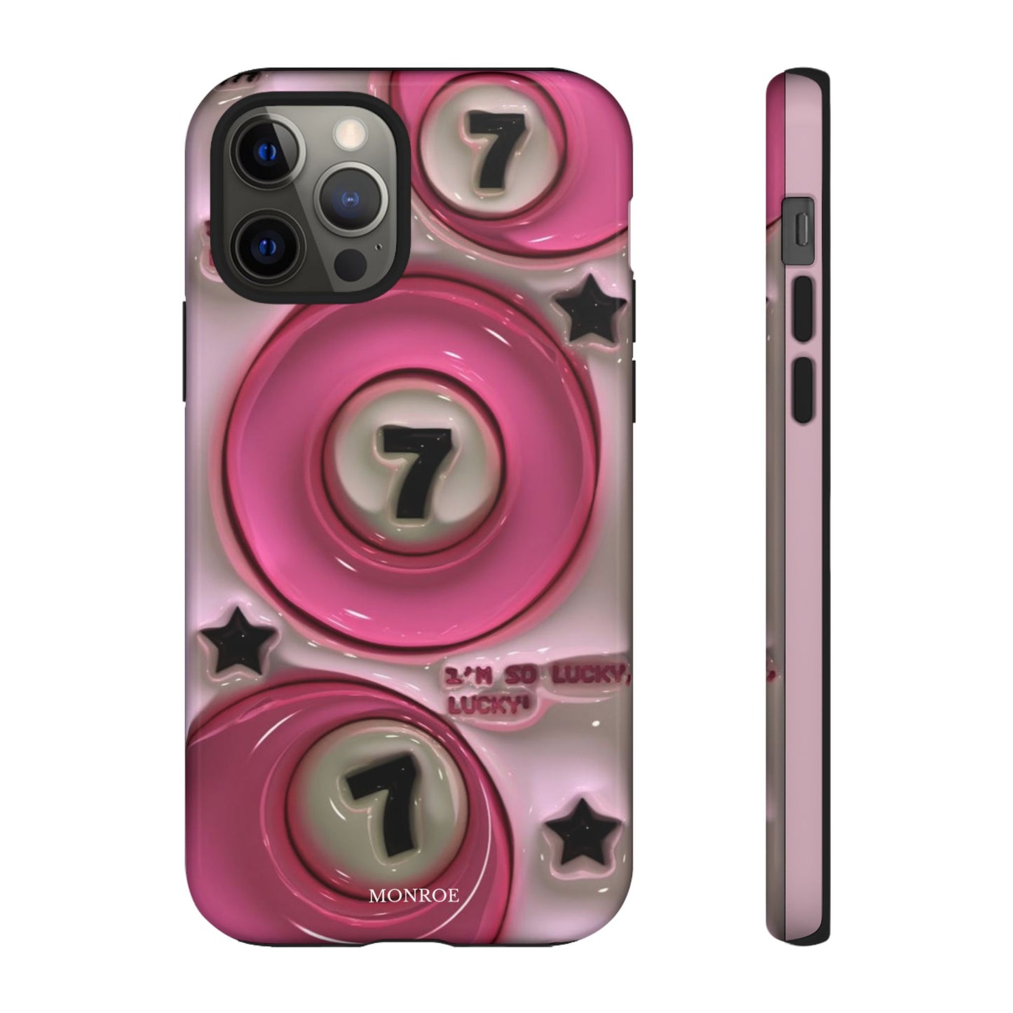 Pink Lucky 7 Tough Case