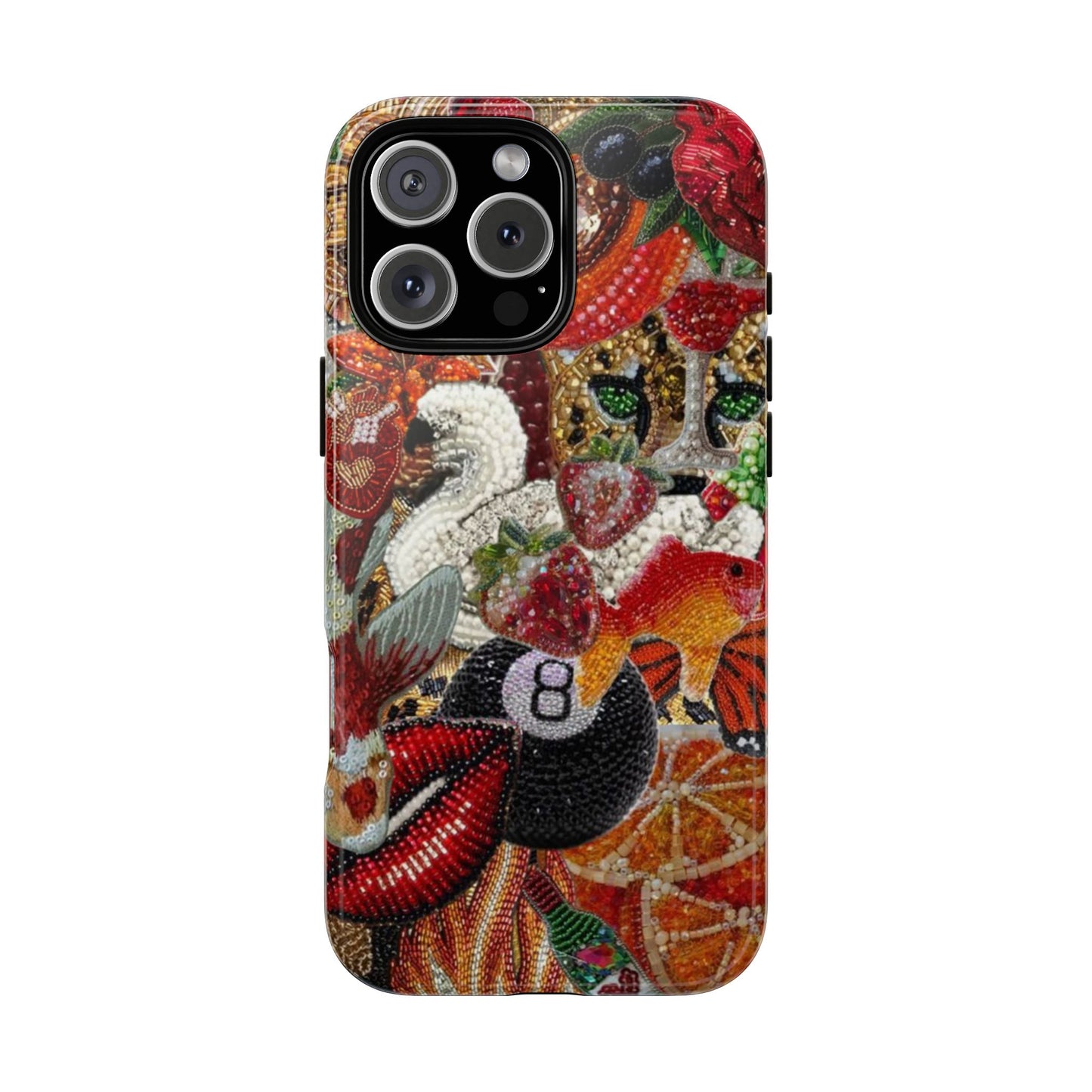 Decorative Collage Tough Case
