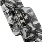 Black and Kiss Design Phone Case