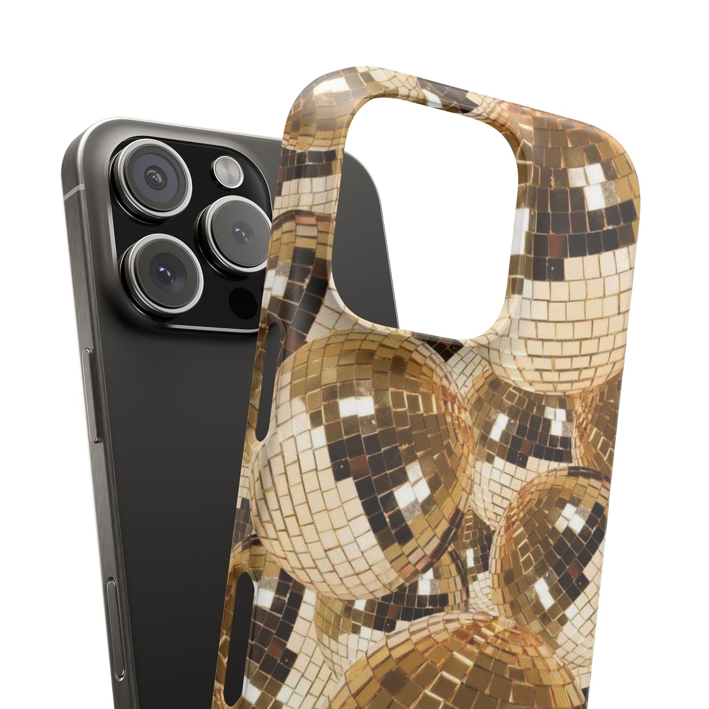 Gold Disco Ball Case