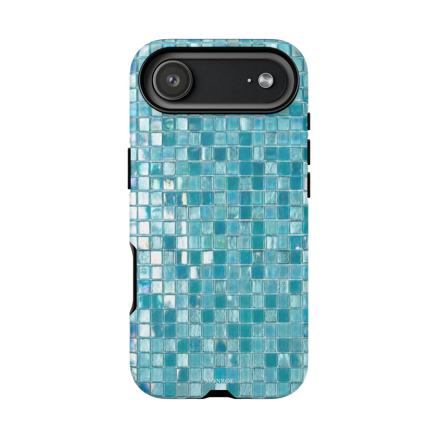 Hot Blue Mosaic Tile Tough Case