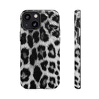 B&W Leopard Phone Case