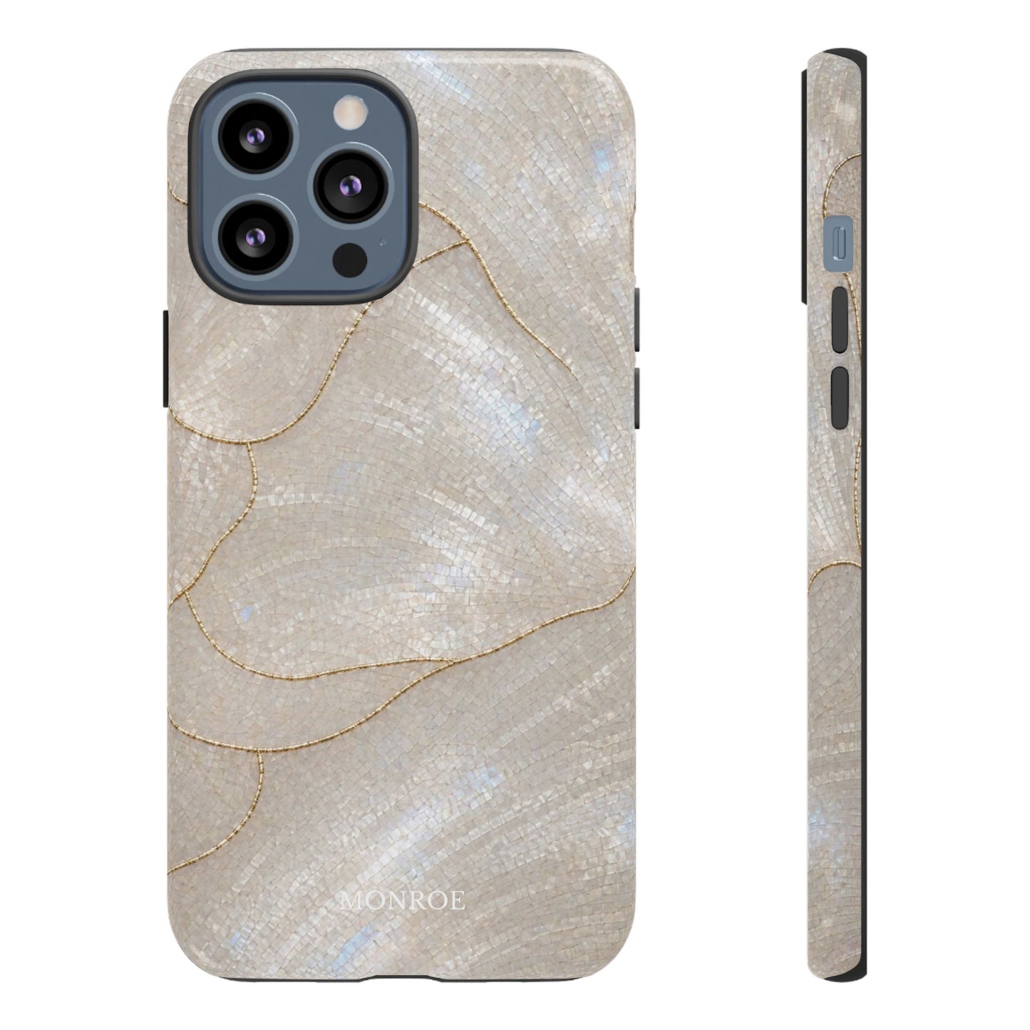 Pearlescent Marble Tough Phone Case
