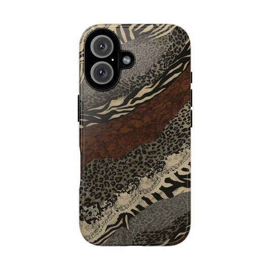 Safari Stripe Tough Phone Case