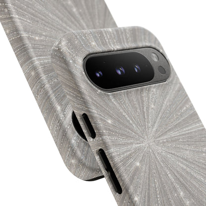Sparkling Silver Burst Tough Case