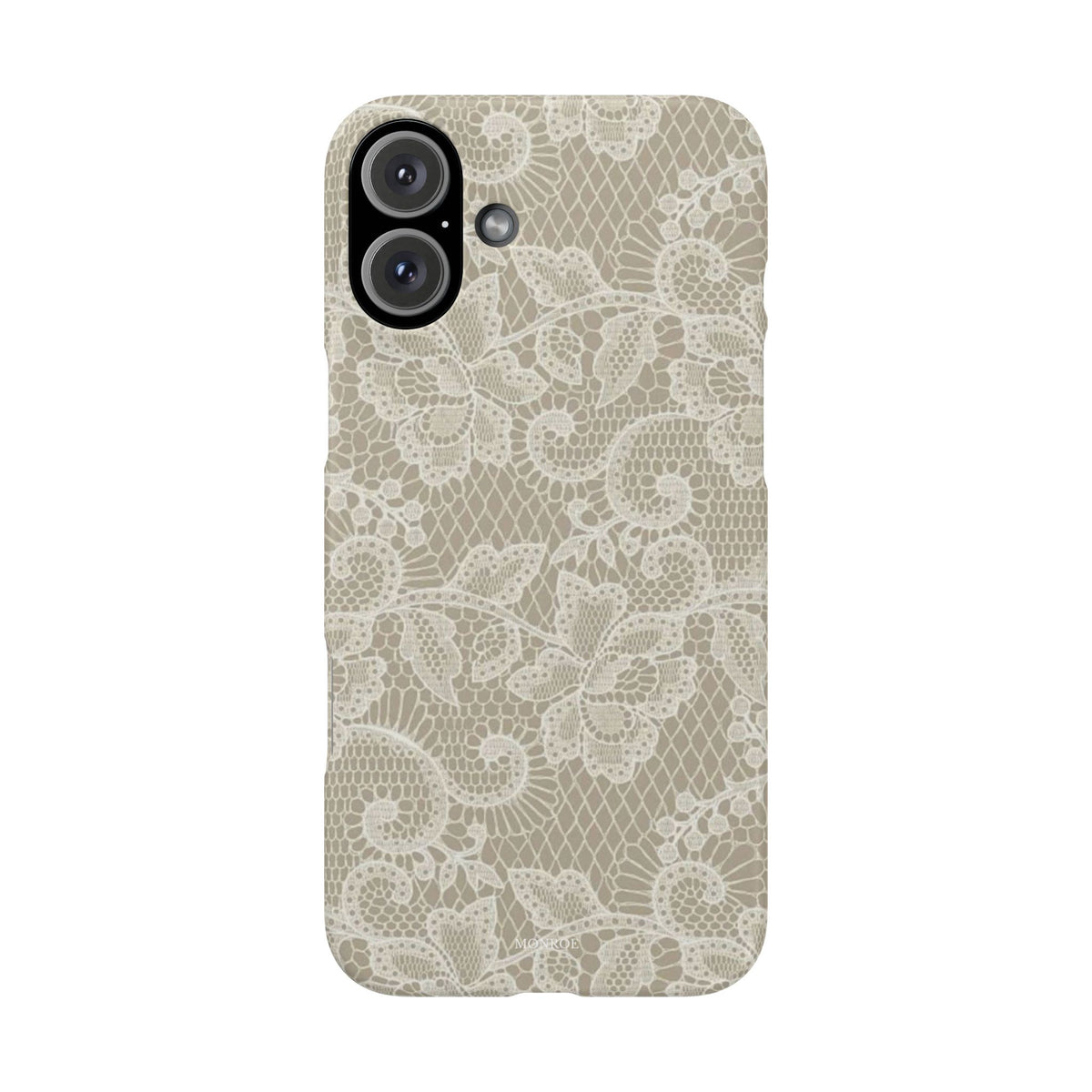 Vintage Beige Lace Case