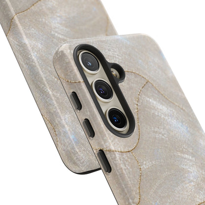 Pearlescent Marble Tough Phone Case